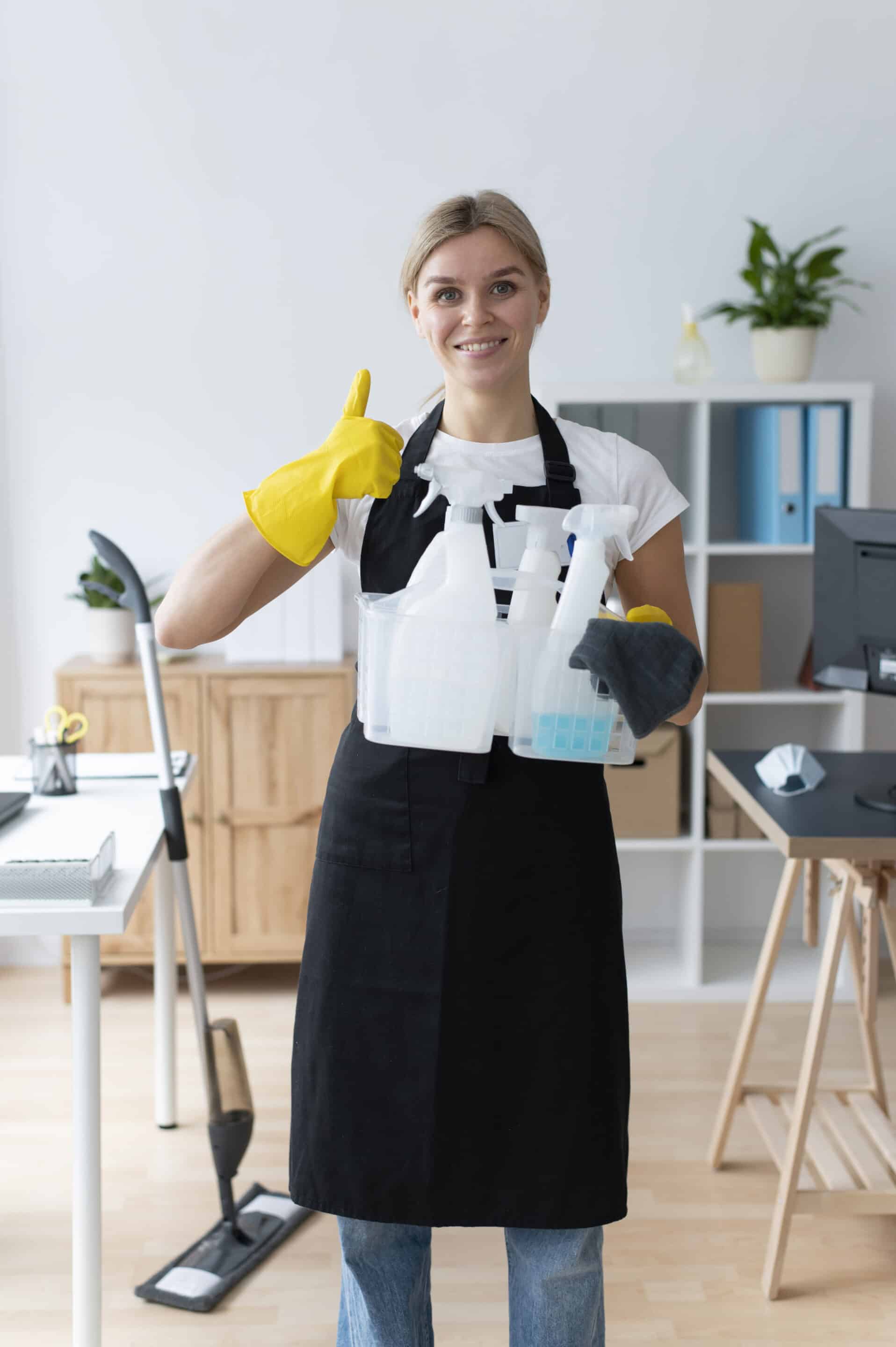 Aide ménagère Essentiel & Domicile au travail